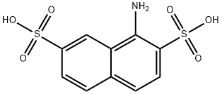 1-амино-2,7-нафталиндисульфоновая кислота структурированное изображение
