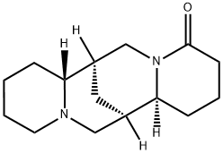 (7R,7aR,14R,14aS)-Dodecahydro-7,14-methano-4H,6H-dipyrido[1,2-a:1',2'-e][1,5]diazocine-4-one 구조식 이미지