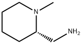 2-피페리딘메탄아민,1-메틸-,(2S)-(9CI) 구조식 이미지