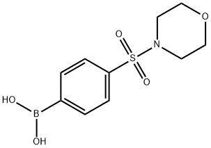 4-(morpholinosulfonyl)phenylboronic acid 구조식 이미지