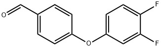 4'-(3,4-DIFLUOROPHENOXY)BENZALDEHYDE Structure