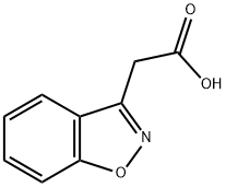 2-(1,2-Benzisoxazol-3-yl)acetic acid Structure