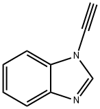 1H-벤즈이미다졸,1-에티닐- 구조식 이미지