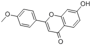 7-HYDROXY-4'-METHOXYFLAVONE 구조식 이미지