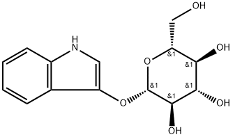 3-Indoxyl-beta-D-glucopyranoside Structure