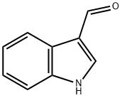 Indole-3-carboxaldehyde 구조식 이미지