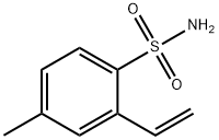 Benzenesulfonamide, 2-ethenyl-4-methyl- (9CI) Structure