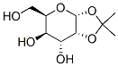 알파-D-굴로피라노스,1,2-O-(1-메틸에틸리덴)-(9CI) 구조식 이미지
