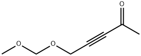 3-Pentyn-2-one, 5-(methoxymethoxy)- (9CI) Structure