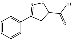 3-페닐-2-이속사졸린-5-카르복실산 구조식 이미지