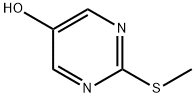 5-Pyrimidinol, 2-(methylthio)- (6CI,7CI,8CI,9CI) 구조식 이미지