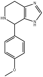 4-(4-메톡시페닐)테트라하이드로이미다조피리딘 구조식 이미지