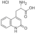 DL-3-(1,2-Dihydro-2-oxo-quinoline-4-yl)alanine hydrochloride Structure