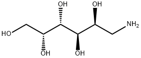 1-아미노-1-데옥시-D-갈락티콜 구조식 이미지
