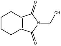 N-Hydroxymethyl-3,4,5,6-tetrahydrophthalimide Structure
