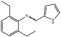 Benzenamine, 2,6-diethyl-N-(1H-pyrrol-2-ylmethylene)- (9CI) Structure