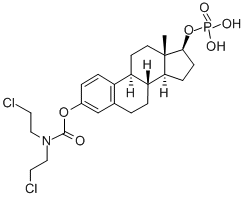 4891-15-0 estra-1,3,5(10)-triene-3,17beta-diol 3-[bis(2-chloroethyl)carbamate] 17-(dihydrogen phosphate) 
