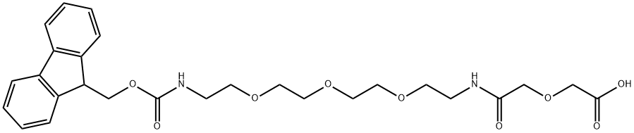 489427-26-1 17-(Fmoc-amino)-5-oxo-6-aza-3,9,12,15-tetraoxaheptadecanoic Acid