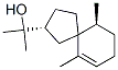 2-[(2R,6S)-6,10-dimethyl-2-spiro[4.5]dec-9-enyl]propan-2-ol Structure