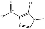 5-Chloro-1-methyl-4-nitroimidazole 구조식 이미지