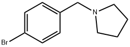 1-(4-BROMOBENZYL)PYRROLIDINE Structure