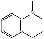 1,2,3,4-Tetrahydro-1-methylquinoline Structure