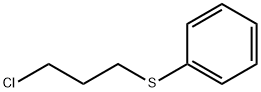 3-CHLOROPROPYL PHENYL SULFIDE Structure