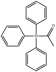 Acetyltriphenylsilane Structure