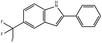 2-PHENYL-5-(TRIFLUOROMETHYL)-1H-INDOLE Structure