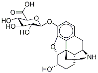디하이드로노르모르핀3-β-D-글루쿠로니드 구조식 이미지