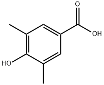 4-Hydroxy-3,5-dimethylbenzoic acid 구조식 이미지
