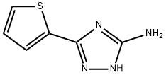 5-THIEN-2-YL-4H-1,2,4-TRIAZOL-3-AMINE 구조식 이미지