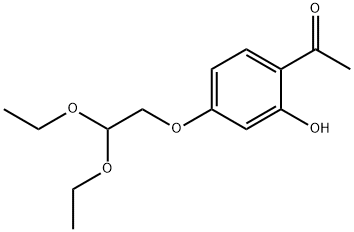 1-(4-(2,2-DIETHOXYETHOXY)-2-HYDROXYPHENYL)ETHANONE Structure