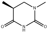 2,4(1H,3H)-Pyrimidinedione,dihydro-1,5-dimethyl-,(5S)-(9CI) 구조식 이미지