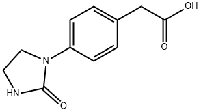 [4-(2-OXO-IMIDAZOLIDIN-1-YL)-PHENYL]-ACETIC ACID Structure