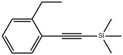 실란,[(2-에틸페닐)에티닐]트리메틸-(9CI) 구조식 이미지