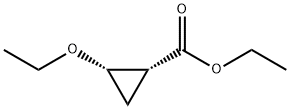 시클로프로판카르복실산,2-에톡시-,에틸에스테르,(1R,2S)-(9CI) 구조식 이미지