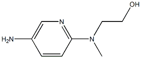 2-[(5-Amino-2-pyridinyl)(methyl)amino]-1-ethanol 구조식 이미지
