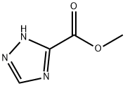 Methyl 1,2,4-triazole-3-carboxylate  구조식 이미지