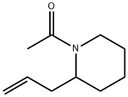 Piperidine, 1-acetyl-2-(2-propenyl)- (9CI) Structure