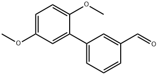 3-(2,5-Dimethoxyphenyl)benzaldehyde Structure