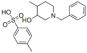 1-벤질-4-메틸피페리딘-3-올4-메틸벤젠설포네이트 구조식 이미지