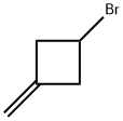 Cyclobutane, 1-bromo-3-methylene- (7CI,8CI,9CI) 구조식 이미지