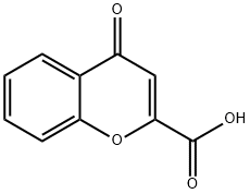 4-Oxo-4H-1-benzopyran-2-carboxylic acid 구조식 이미지