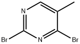 Pyrimidine, 2,4-dibromo-5-methyl- (9CI) Structure