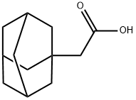1-Adamantaneacetic acid Structure