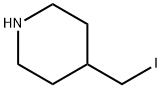 4-Iodomethyl-piperidine 구조식 이미지