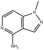 1H-Pyrazolo[4,3-c]pyridin-4-amine,1-methyl-(9CI) 구조식 이미지