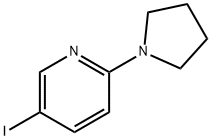 5-IODO-2-PYRROLIDIN-1YLPYRIDINE 구조식 이미지