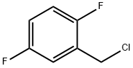 2,5-DIFLUOROBENZYL CHLORIDE Structure